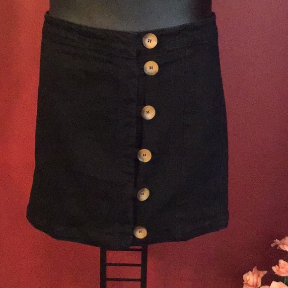 FREE PEOPLE JEAN SKIRT SIZE12 - Picture 1 of 3